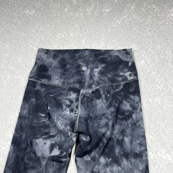 Lululemon Leggings Size 6 Align Diamond High Rise Crop 25” Dye Pitch Leggings - Picture 9 of 11